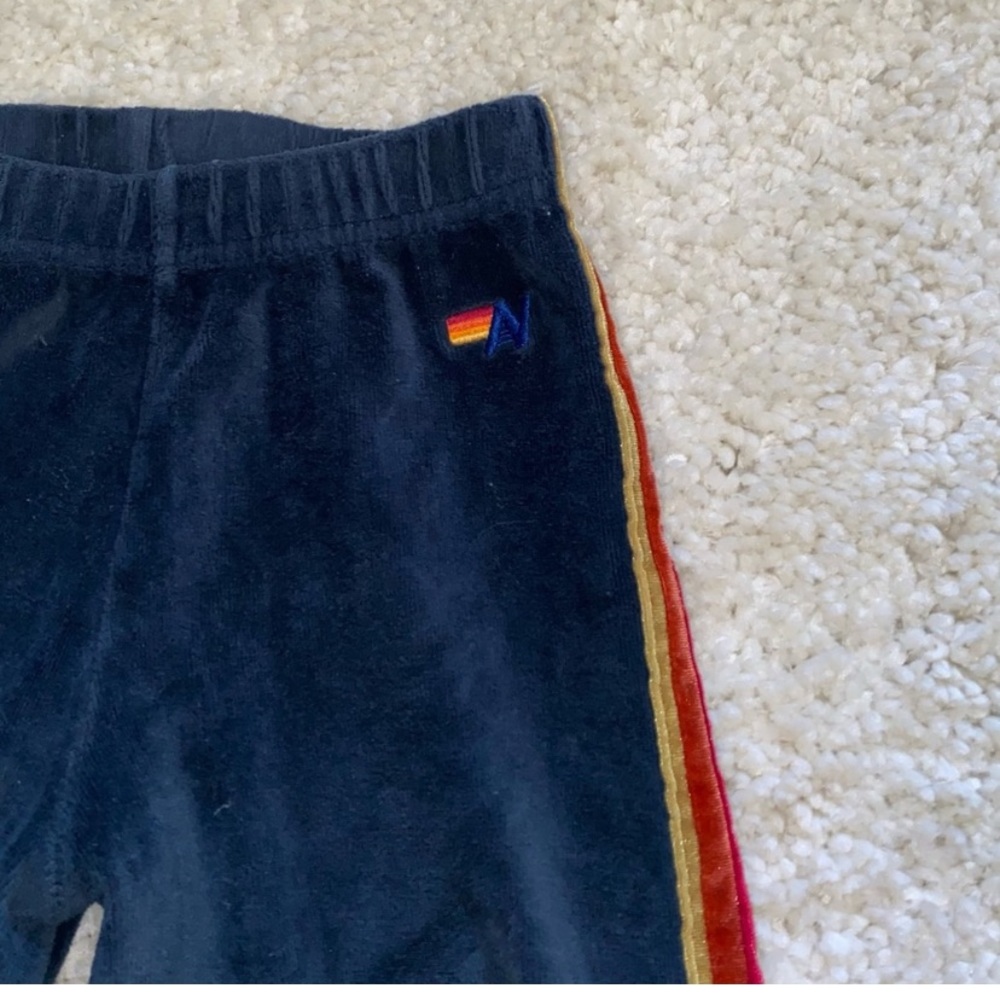 Aviator Nation Girls Velour Sweatpants
